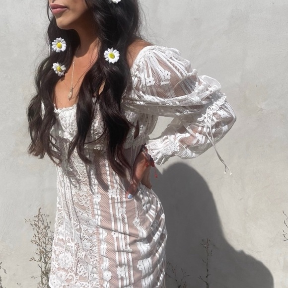 Monroe Mini Dress For Love and Lemons Lana Del Rey - Picture 4 of 10